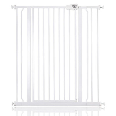 Bettacare Child And Pet Gate, 94.3Cm - 101.9Cm, Extra Tall Gate 104Cm In Height, Pressure Fit Stair Gate White