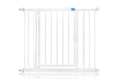 Bettacare Auto Close Pet Gate96.6Cm103.6CmWhitePressure Fit Stair Gate For Dog & Puppy from B&Q