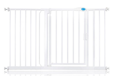 Bettacare Auto Close Pet Gate132.6Cm139.6CmWhitePressure Fit Stair Gate For Dog & Puppy from B&Q