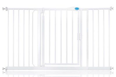 Bettacare Auto Close Pet Gate139.8Cm146.8CmWhitePressure Fit Stair Gate For Dog & Puppy from B&Q