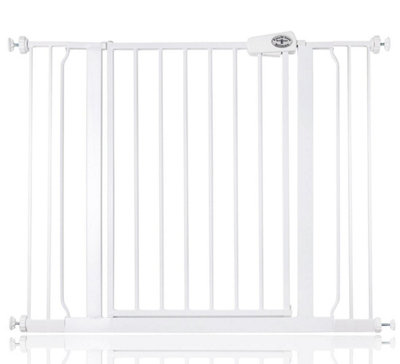 Bettacare White Easy Fit Gate, - 108.8Cm, Pressure Fit Stair Gate, Baby Gate For Doors Hallways And Spaces 100.8Cm