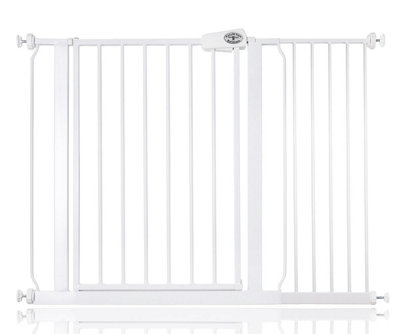 Bettacare Easy Fit Gate107.4Cm115.4CmWhitePressure Fit Stair GateBaby Gate For Doors Hallways And Spaces from B&Q