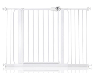 Bettacare Easy Fit Gate120.3Cm128.3CmWhitePressure Fit Stair GateBaby Gate For Doors Hallways And Spaces from B&Q