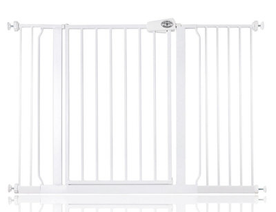 Bettacare Easy Fit Pressure Dog Gate120.3Cm128.3CmWhitePressure Fit Pet Gate For Dog And PuppyPet And Dog Barrier from B&Q