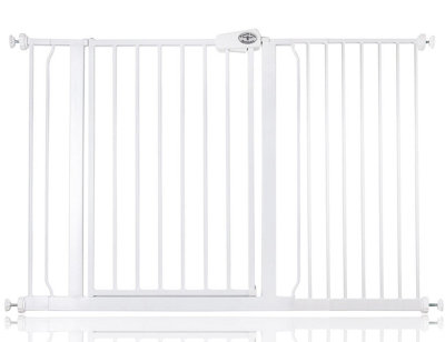 Bettacare Easy Fit Pressure Dog Gate126.7Cm134.7CmWhitePressure Fit Pet Gate For Dog And PuppyPet And Dog Barrier from B&Q