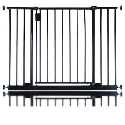 Safetots Extra Wide Hallway Gate97Cm103CmBlackPressure Fit Baby Gate For Hallways And Wide Spaces from B&Q