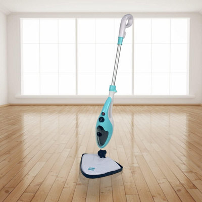 Neo Blue 10 In 1 1500W Hot Steam Mop Cleaner And Hand Steamer from B&Q