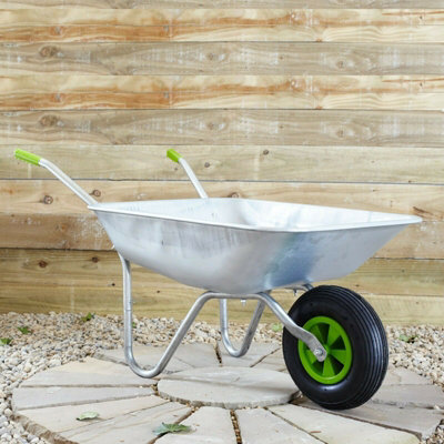 Neo 65 Litre Wheelbarrow With Galvanised Pneumatic Tyre from B&Q