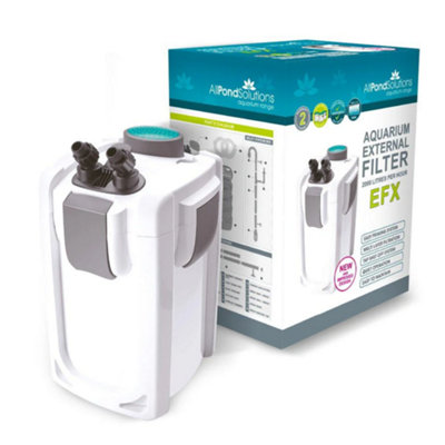 All Pond Solutions 2000L/h Aquarium External Filter Efx from B&Q