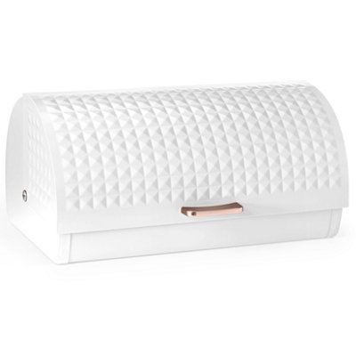 Ehc Bread Bins For KitchenBread Box With LidKitchen Storage BinBread ContainerWhite from B&Q