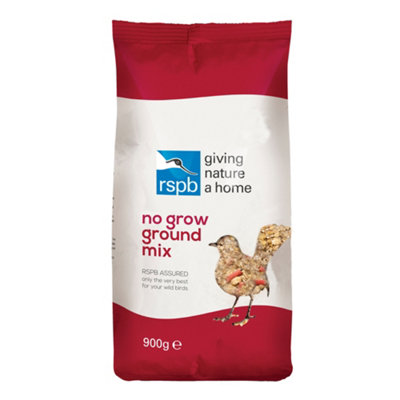 Rspb No Grow Ground Mix For Wild Birds 900G from B&Q