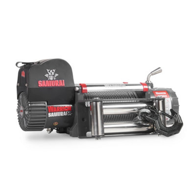 Warrior Winches Samurai Next Gen 8000 Electric Winch 12V Steel Rope