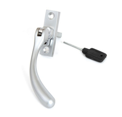 From The Anvil Satin Chrome Slim Peardrop EspagRh from B&Q