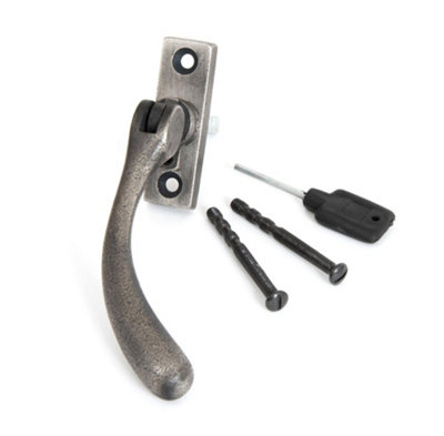 From The Anvil Antique Pewter Slim Peardrop EspagRh from B&Q