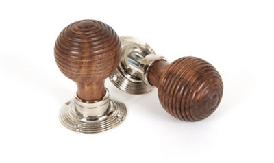 From The Anvil Rosewood And Pn Beehive Mortice/rim Knob Set from B&Q