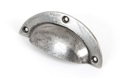 From The Anvil Natural Smooth 4" Plain Drawer Pull from B&Q