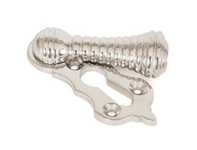 B&Q -  Polished Nickel Beehive Escutcheon