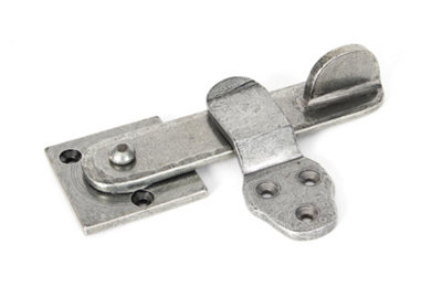 From The Anvil Pewter Privacy Latch Set from B&Q