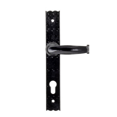 From The Anvil Cottage Lever Espag. Lock Set Black