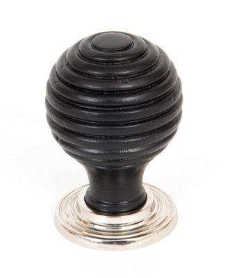 From The Anvil Ebony And Pn Beehive Cabinet Knob 35mm from B&Q
