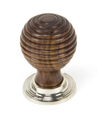 From The Anvil Rosewood And Pn Beehive Cabinet Knob 38mm from B&Q
