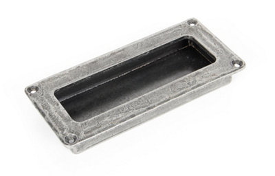 B&Q From The Anvil Pewter Flush Handle