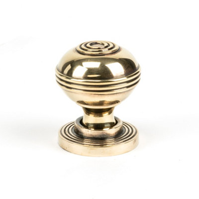 From The Anvil Aged Brass Prestbury Cabinet Knob 32mm from B&Q