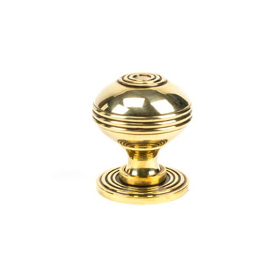 From The Anvil Aged Brass Prestbury Cabinet Knob 38mm from B&Q