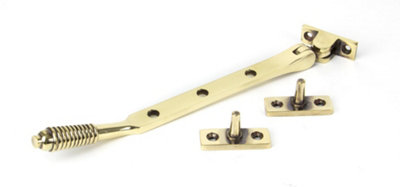 From The Anvil Aged Brass 8 Inch Reeded Stay from B&Q