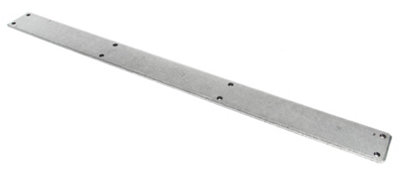 From The Anvil Pewter 800mm Plain Fingerplate from B&Q