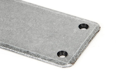 From The Anvil Pewter 1800mm Plain Fingerplate from B&Q