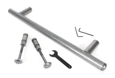 From The Anvil Pewter 400mm Pull Handle from B&Q