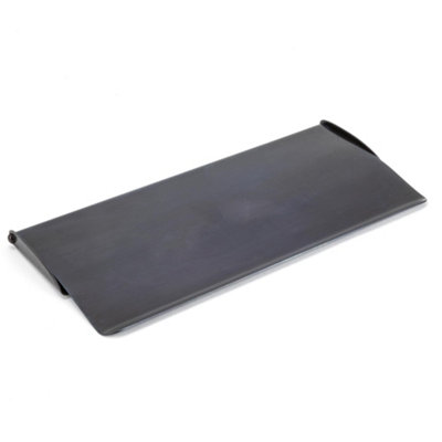 From The Anvil Aged Bronze Small Letter Plate Cover from B&Q