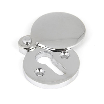 B&Q -  Polished Chrome 30mm Round Escutcheon