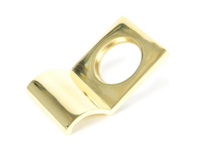 B&Q -  Polished Brass Rim Cylinder Pull - Image 5