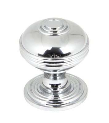 From The Anvil Polished Chrome Prestbury Cabinet Knob 38mm from B&Q