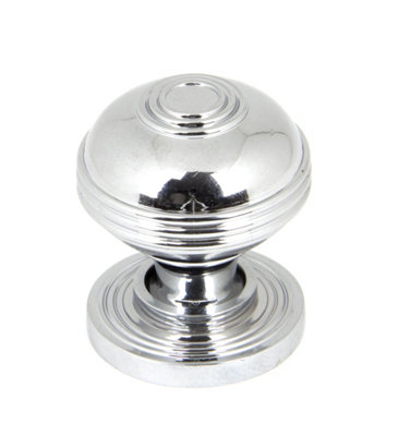 From The Anvil Polished Chrome Prestbury Cabinet Knob 32mm from B&Q