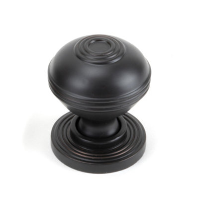 From The Anvil Aged Bronze Prestbury Cabinet Knob 32mm from B&Q