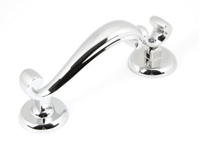 From The Anvil Polished Chrome Doctors Door Knocker from B&Q