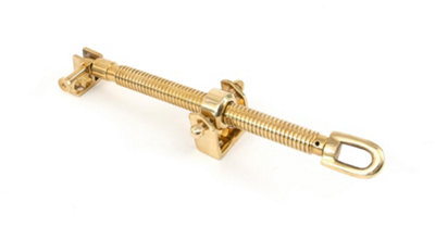 From The Anvil Polished Brass 12 Inch Fanlight Screw Opener from B&Q