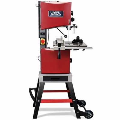 Lumberjack Tools Lumberjack 10" Bandsaw Professional Compact Floorstanding Woodworking PrecisionPower & Space Saving Design from B&Q