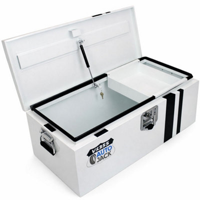 Autojack Van Safe Storage Chest Tool Box Site Security Vault 355mm from B&Q