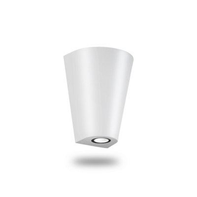 Auraglow 14W Outdoor Double Up & Down Wall LightWeybridgeWhiteFitting Only from B&Q