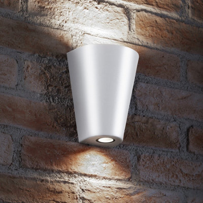 Auraglow 14W Indoor / Outdoor Double Up & Down Wall LightWhiteCool White from B&Q