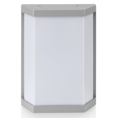 Auraglow Futuristic Outdoor Wall LightBranstonFitting Only from B&Q