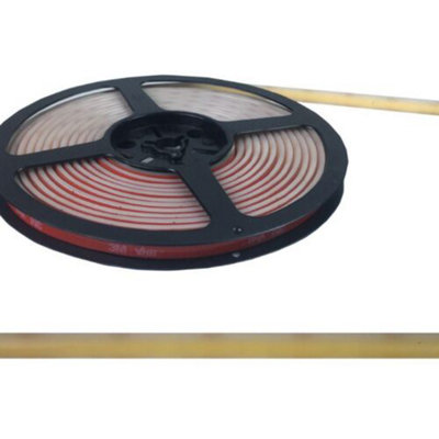 VEW 12V Ip65 Haze Ip+Cob Tape 9.6W 480 Leds Nw 4000K 5M Kit With Driver from B&Q