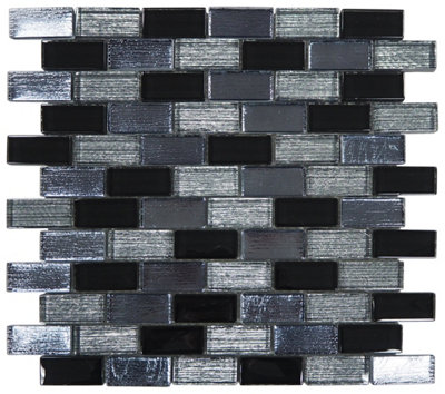 Paris Large Mosaic TileHouse Of Mosaics from B&Q