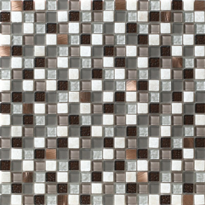 House of Mosaics DalstonPeel And Stick Mosaic Tile from B&Q