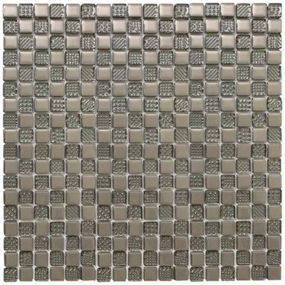 House of Mosaics BronxPeel And Stick Mosaic Tile from B&Q