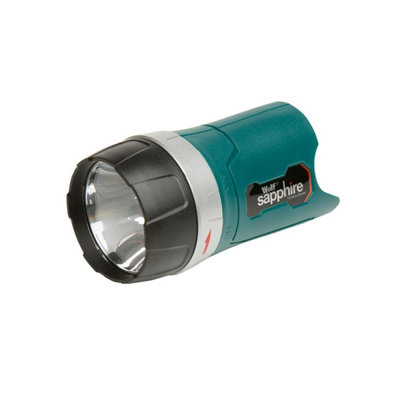 B&Q -  12V Led Torch Wolf Sapphire Light Body-Only